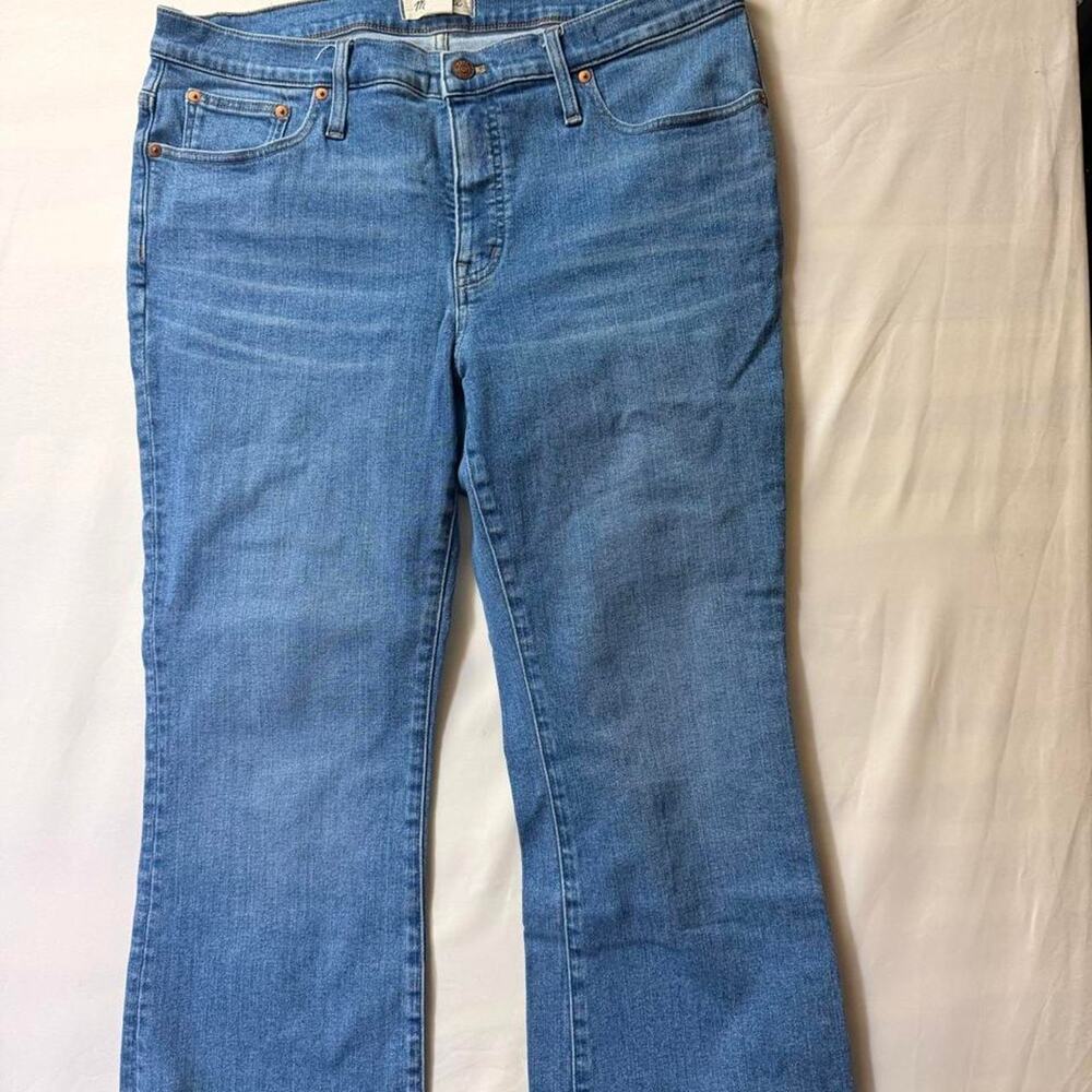 Madewell mid rise kick out jeans